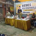 Serap Aspirasi di Grogol Selatan, Anggota Komisi A DPRD DKI Dadiyono Tampung Keluhan Warga