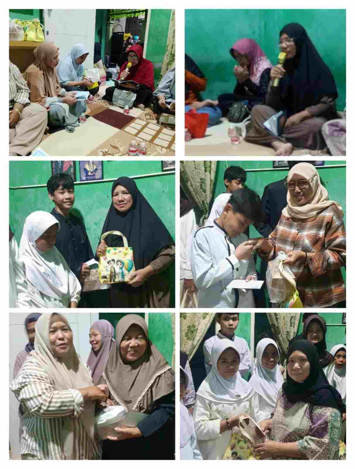 arisan ibu ibu grogol selatan santunan yatim dhuafa2