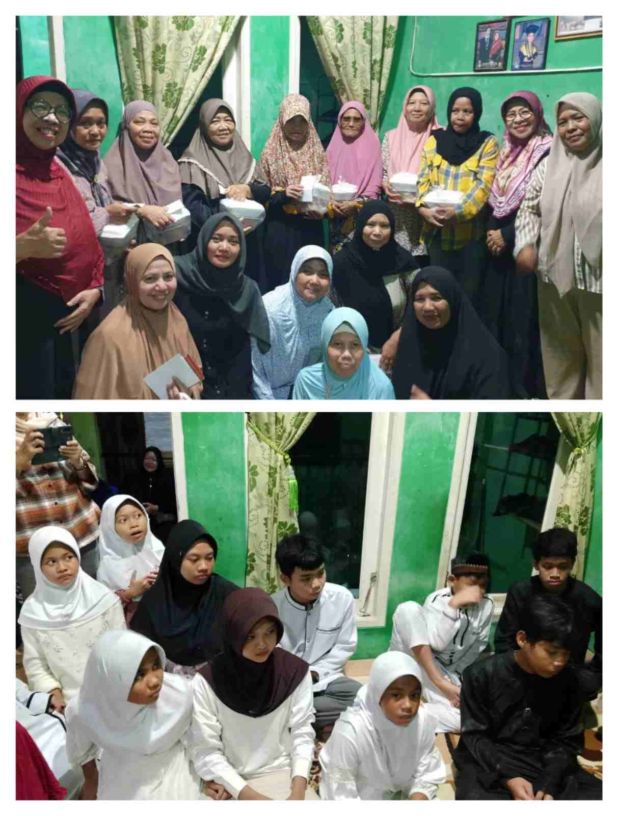 arisan ibu ibu grogol selatan santunan yatim dhuafa3