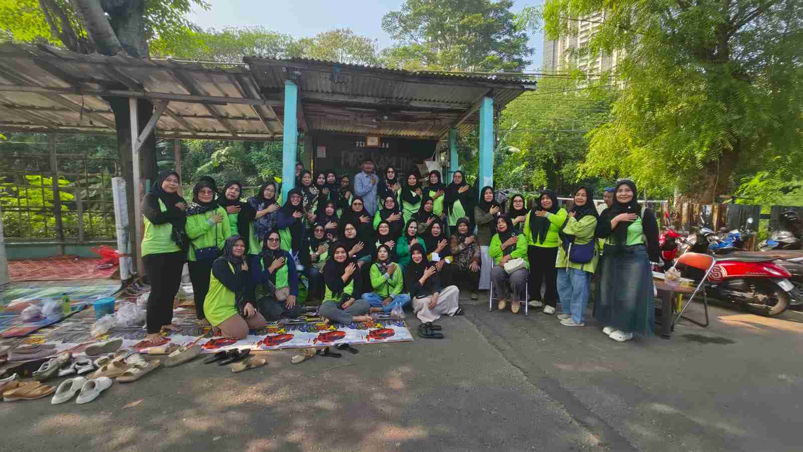Perkuat Sinergi Kader, RW 09 Grogol Selatan Gelar Pertemuan Rutin Dasawisma dan Jumantik