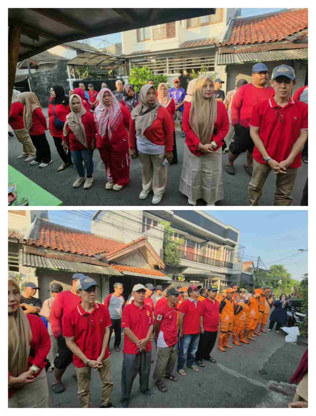 rw 09 grogol selatan apel kerja bakti pemilahan sampah biopori