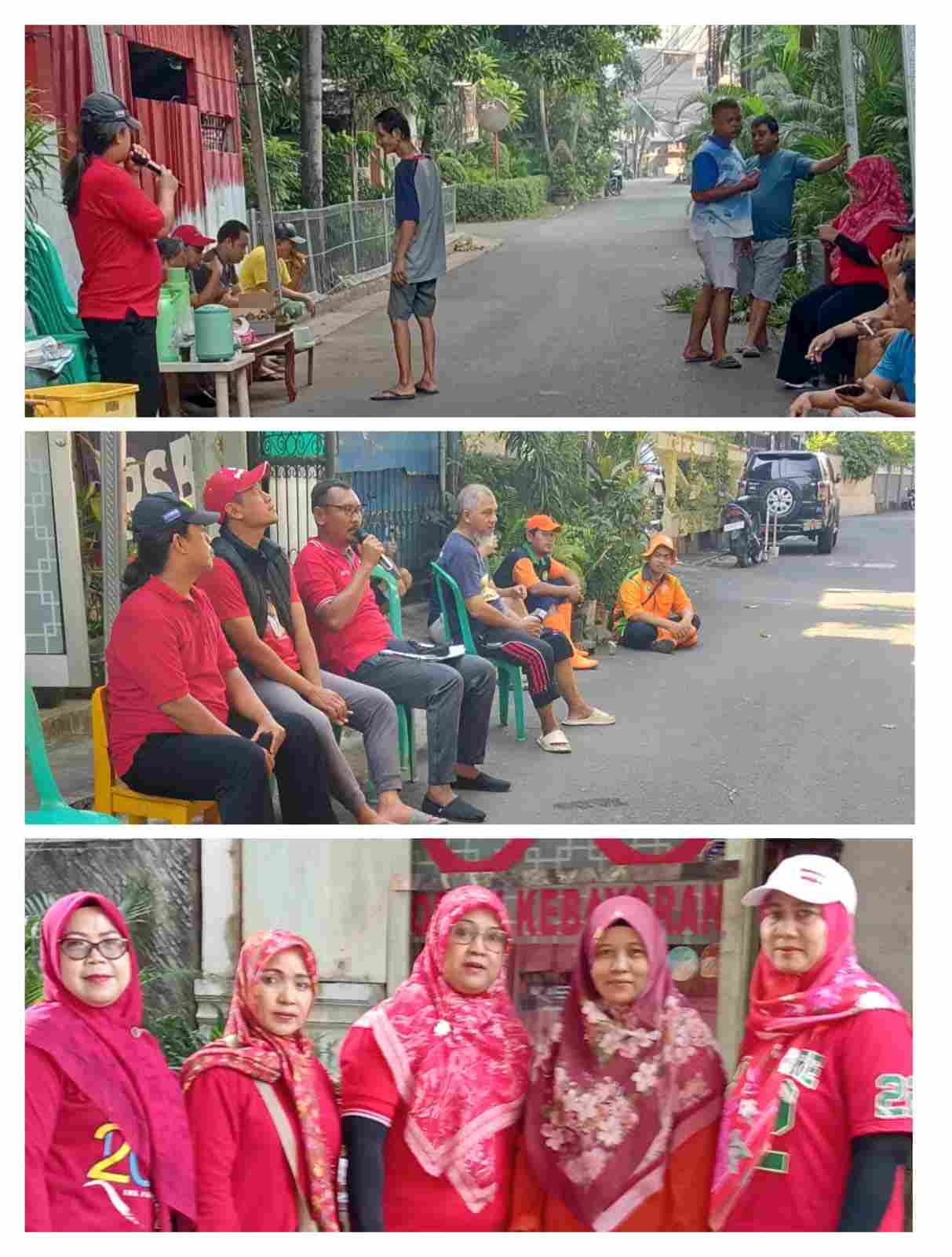 warga grogol selatan kerja bakti pemilahan sampah dan biopori1