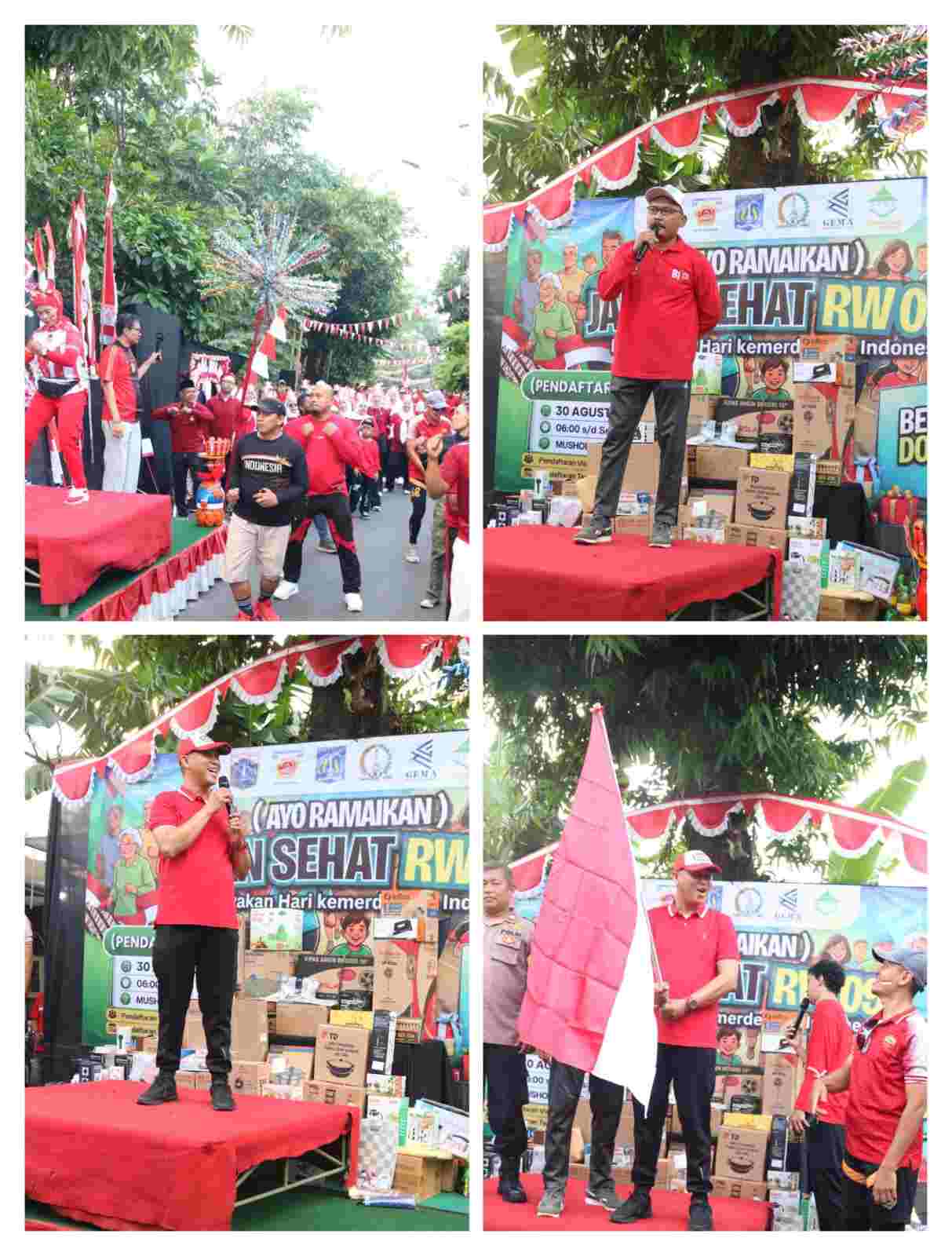 Semarak Peringatan HUT RI ke-81, 1.100 Warga RW 09 Grogol Selatan Ikuti Jalan Sehat jalan sehat perdana rw 09 grogol selatan 17 agustus 2026 1