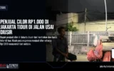 Penjual Cilor Rp1.000 di Jakarta Tidur di Jalan Usai Diusir