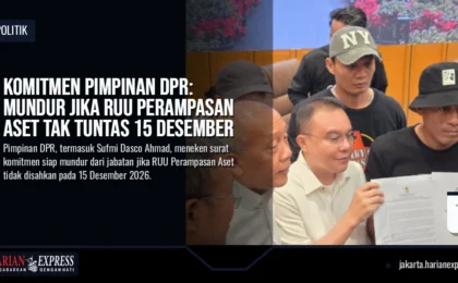 Komitmen Pimpinan DPR: Mundur Jika RUU Perampasan Aset Tak Tuntas 15 Desember