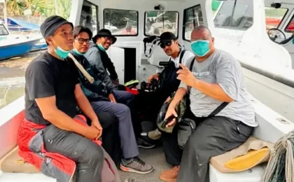 Lima Jurnalis Hilang Kontak di Selat Sunda