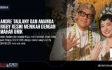 Andre Taulany dan Amanda Rigby Resmi Menikah dengan Mahar Unik