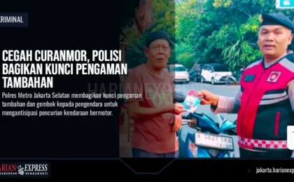 Cegah Curanmor, Polisi Bagikan Kunci Pengaman Tambahan