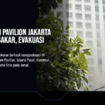 Apartemen Pavilion Jakarta Pusat Terbakar, Evakuasi Dilakukan
