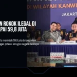 Penindakan Rokok Ilegal di Jakarta Capai 59,8 Juta Batang