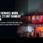 Kebakaran Bengkel Mobil Kemayoran: 22 Unit Damkar Dikerahkan