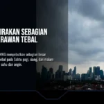 BMKG Prakirakan Sebagian Jakarta Berawan Tebal Sabtu Pagi