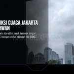 BMKG Prediksi Cuaca Jakarta Cerah Berawan