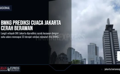 BMKG Prediksi Cuaca Jakarta Cerah Berawan BMKG Prediksi Cuaca Jakarta Cerah Berawan