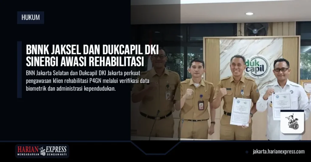 BNNK Jaksel dan Dukcapil DKI Sinergi Awasi Rehabilitasi