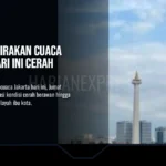 BMKG Prakirakan Cuaca Jakarta Hari Ini Cerah Berawan