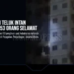 Apartemen Teluk Intan Terbakar, 53 Orang Selamat
