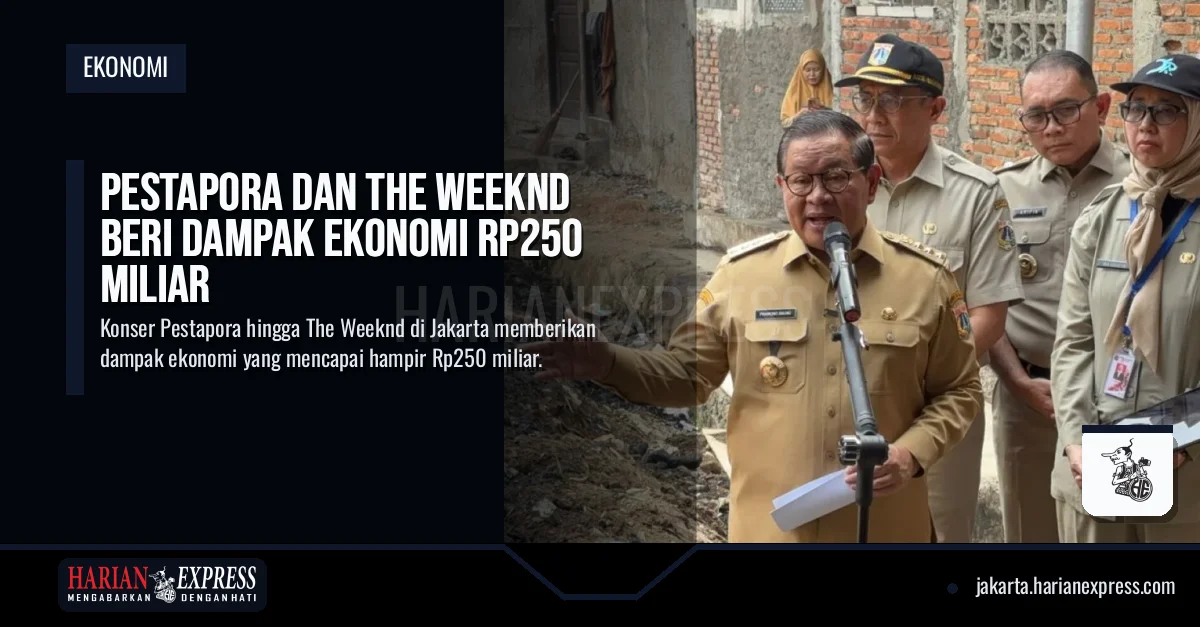 Pestapora dan The Weeknd Beri Dampak Ekonomi Rp250 Miliar