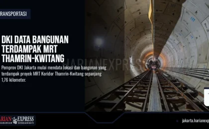 DKI Data Bangunan Terdampak MRT Thamrin-Kwitang