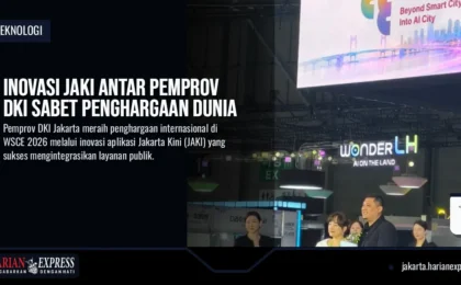 Inovasi JAKI Antar Pemprov DKI Sabet Penghargaan Dunia