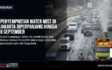 Penyemprotan Water Mist di Jakarta Diperpanjang Hingga 8 September