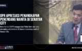 DPR Apresiasi Penangkapan Penendang Wanita di Senayan City
