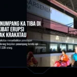 117.339 Penumpang KA Tiba di Jakarta Akibat Erupsi Gunung Anak Krakatau