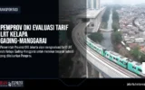 Pemprov DKI Evaluasi Tarif LRT Kelapa Gading-Manggarai
