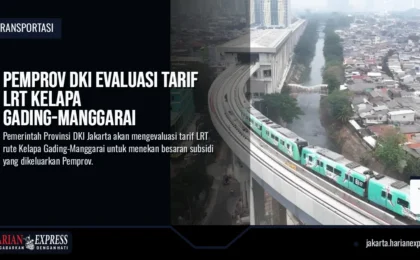 Pemprov DKI Evaluasi Tarif LRT Kelapa Gading-Manggarai