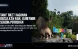 Tarif Tiket Ragunan Diusulkan Naik, Gubernur Segera Putuskan