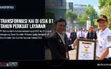 Transformasi KAI di Usia 81 Tahun Perkuat Layanan