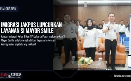 Imigrasi Jakpus Luncurkan Layanan Si Mayor Smile