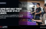 Jakpro Minta Maaf Terkait Kendala Mesin Tap In LRT Jakarta