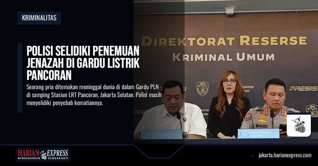 Polisi Selidiki Penemuan Jenazah di Gardu Listrik Pancoran