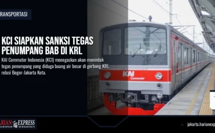KCI Siapkan Sanksi Tegas Penumpang BAB di KRL