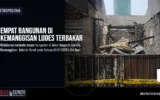 Empat Bangunan di Kemanggisan Ludes Terbakar