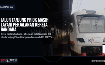 Jalur Tanjung Priok Masih Layani Perjalanan Kereta Bandara