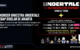 Konser Orkestra Undertale Siap Digelar di Jakarta