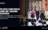 Polantas Karib Edukasi Siswa SMP Labschool Kebayoran