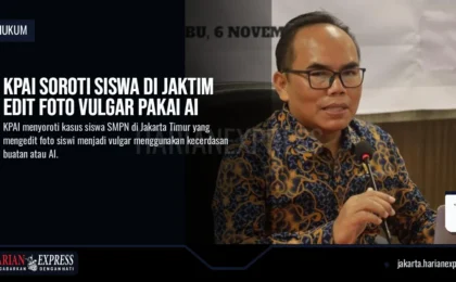 KPAI Soroti Siswa di Jaktim Edit Foto Vulgar Pakai AI