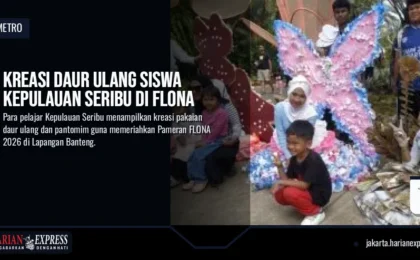 Kreasi Daur Ulang Siswa Kepulauan Seribu di FLONA