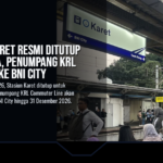 Stasiun Karet Resmi Ditutup Sementara, Penumpang KRL Dialihkan ke BNI City