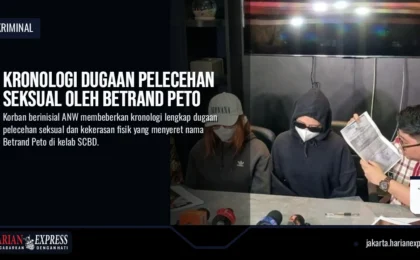 Kronologi Dugaan Pelecehan Seksual oleh Betrand Peto