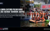 Lomba Dayung Pasar Baru Jadi Agenda Tahunan Jakpus
