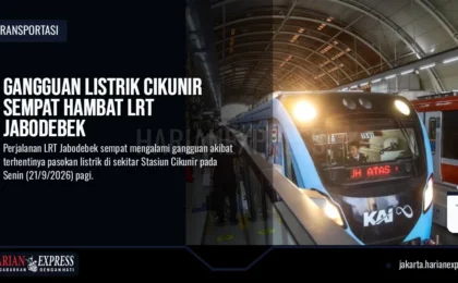 Gangguan Listrik Cikunir Sempat Hambat LRT Jabodebek Gangguan Listrik Cikunir Sempat Hambat LRT Jabodebek