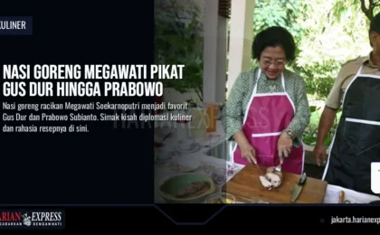 Nasi Goreng Megawati Pikat Gus Dur hingga Prabowo