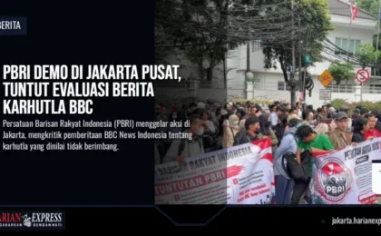 PBRI Demo di Jakarta Pusat, Tuntut Evaluasi Berita Karhutla BBC