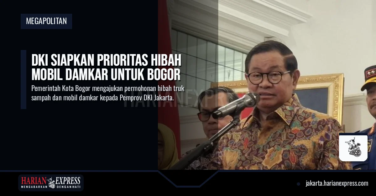 DKI Siapkan Prioritas Hibah Mobil Damkar untuk Bogor