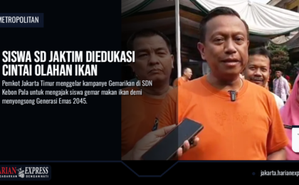Siswa SD Jaktim Diedukasi Cintai Olahan Ikan