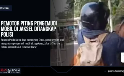 Pemotor Piting Pengemudi Mobil di Jaksel Ditangkap Polisi
